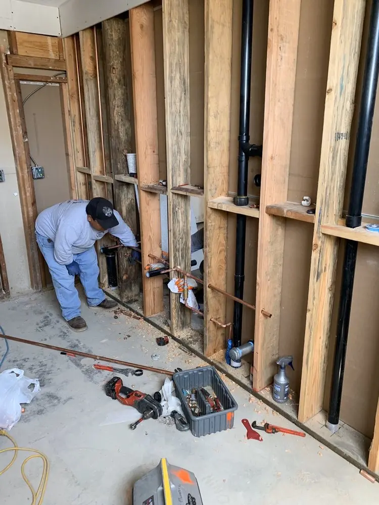 Commercial rough-in plumbing for Commercial Plumbing in Valley Vista